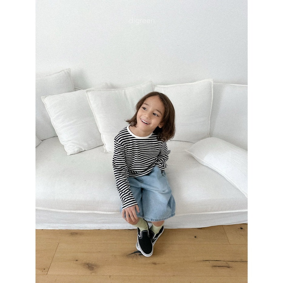 26春 正韓 DIGREEN｜Everyday Playground｜經典刷色直筒 五分牛仔褲-細節圖2