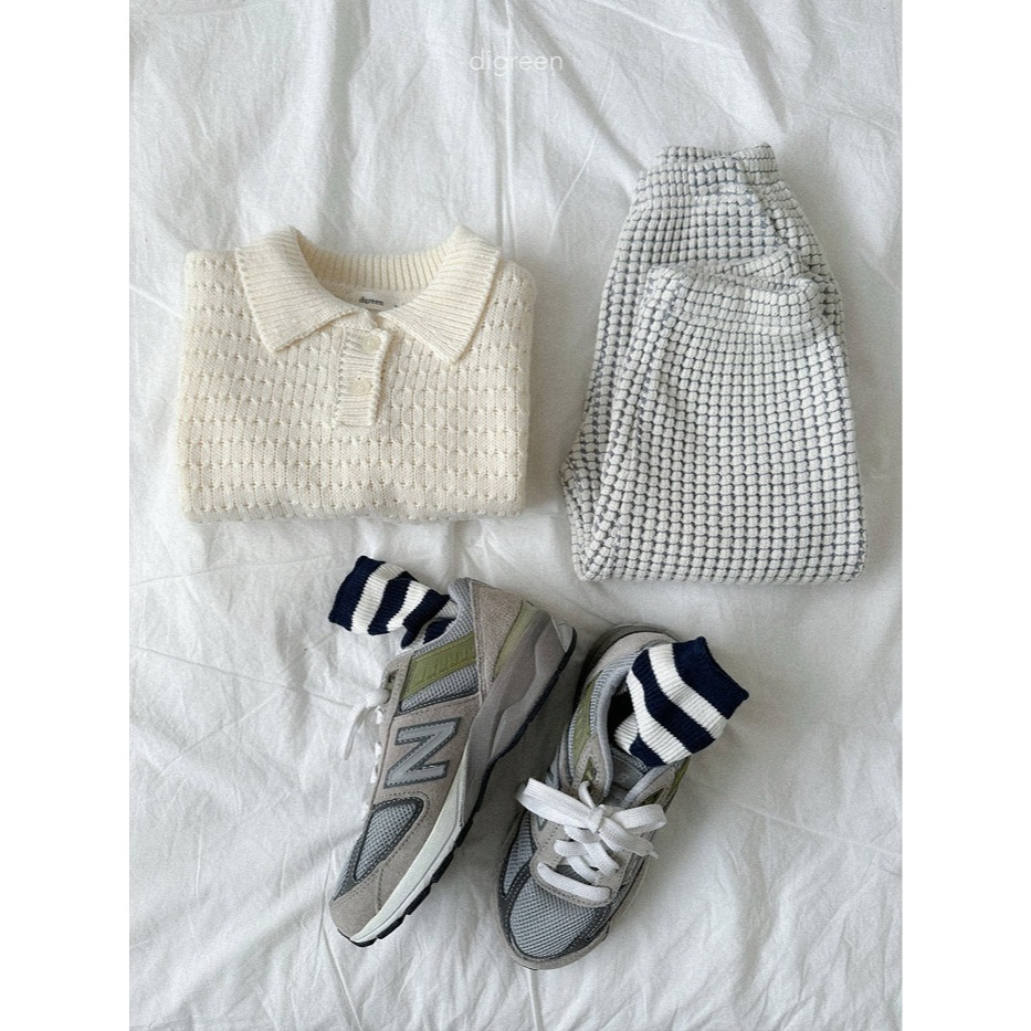 26春 正韓 DIGREEN｜Everyday Playground｜質感滿分 針織Polo衫 自留款-細節圖6