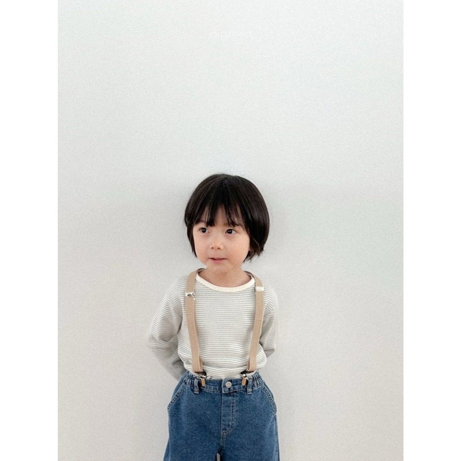 26春 正韓 DIGREEN｜Everyday Playground｜日常條紋上衣 包色款-細節圖3