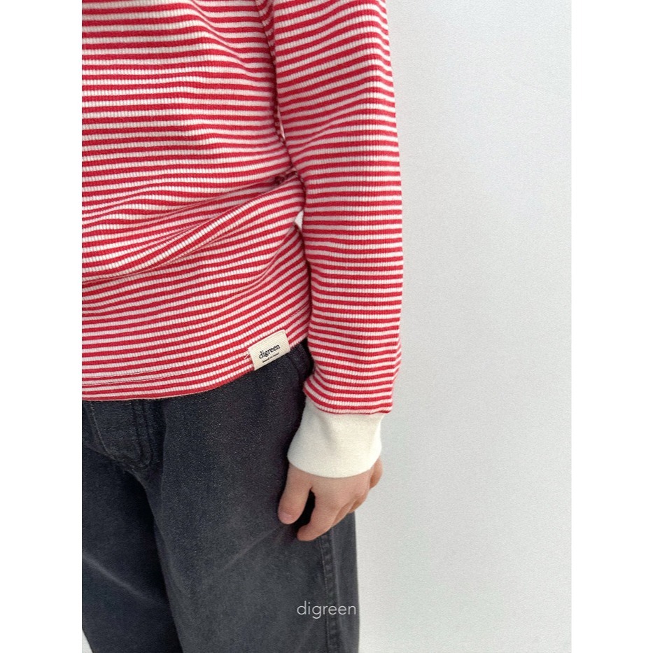 26春 正韓 DIGREEN｜Everyday Playground｜日常條紋上衣 包色款-細節圖8