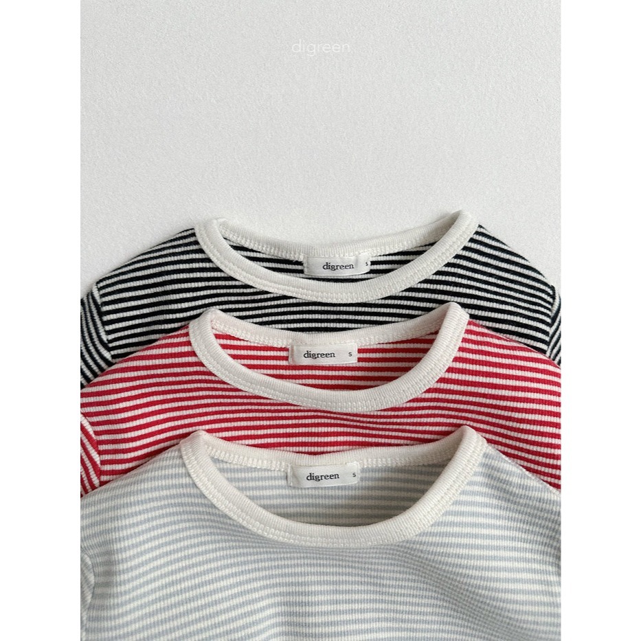 26春 正韓 DIGREEN｜Everyday Playground｜日常條紋上衣 包色款-細節圖9