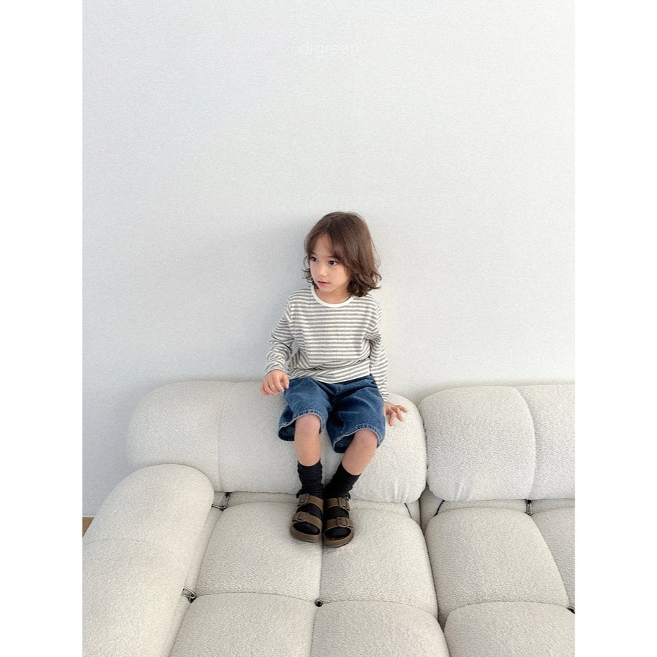 26春 正韓 DIGREEN｜Everyday Playground｜質感壓紋 條紋上衣 細節控最愛 自留款-細節圖5