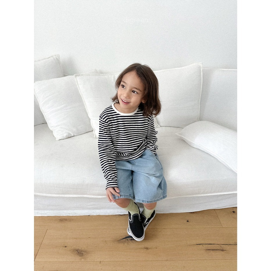 26春 正韓 DIGREEN｜Everyday Playground｜質感壓紋 條紋上衣 細節控最愛 自留款-細節圖7