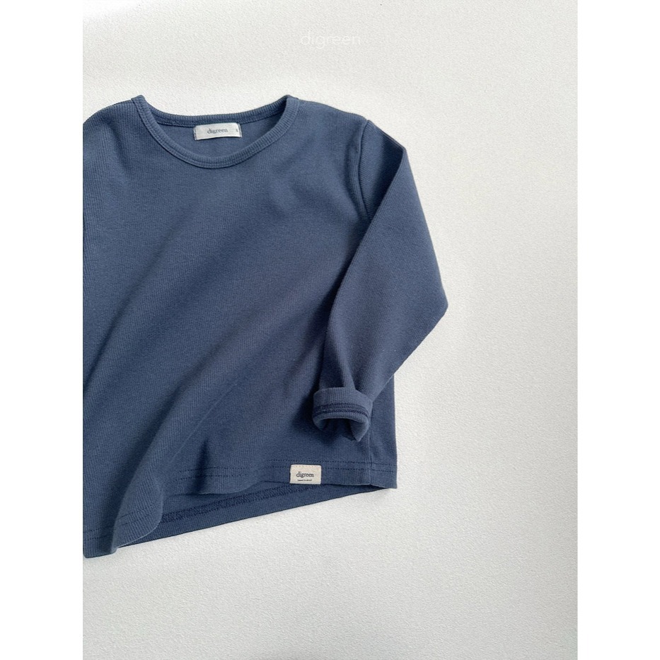 26春 正韓 DIGREEN｜Everyday Playground｜不敗款日常內搭 羅紋Ｔ 大推黃-細節圖5