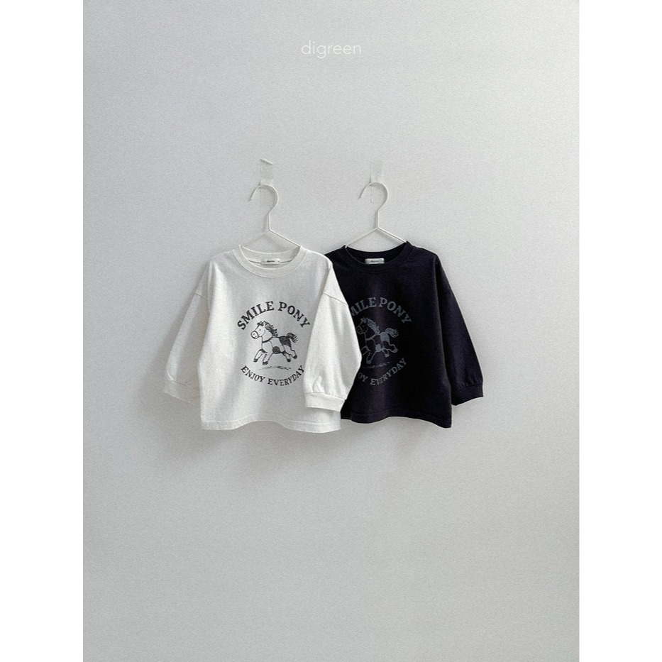 26春 正韓 DIGREEN｜Everyday Playground｜小馬圖騰百搭Ｔ-細節圖6