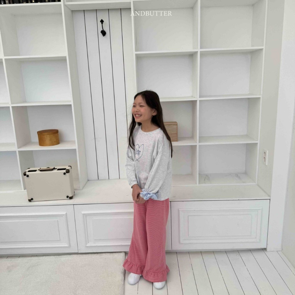 26春 正韓 andbutter Soft Urban｜日常愛心上衣（90-145cm)-細節圖4