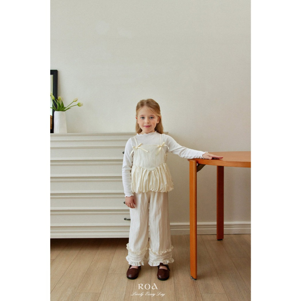 26春 正韓 ROA｜Lovely Every Day｜細緻抓皺套裝-細節圖5