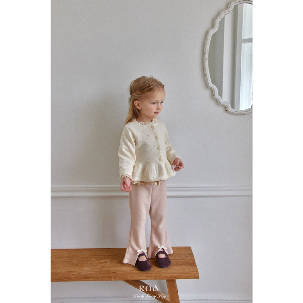 26春 正韓 ROA｜Lovely Every Day｜春日針織棉 外套-細節圖4