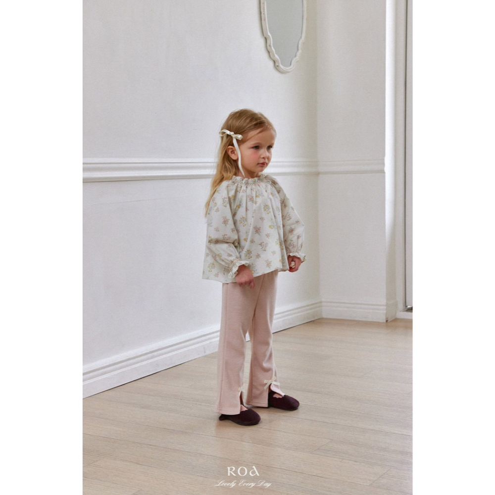 26春 正韓 ROA｜Lovely Every Day｜細緻抓皺宮廷上衣-細節圖3