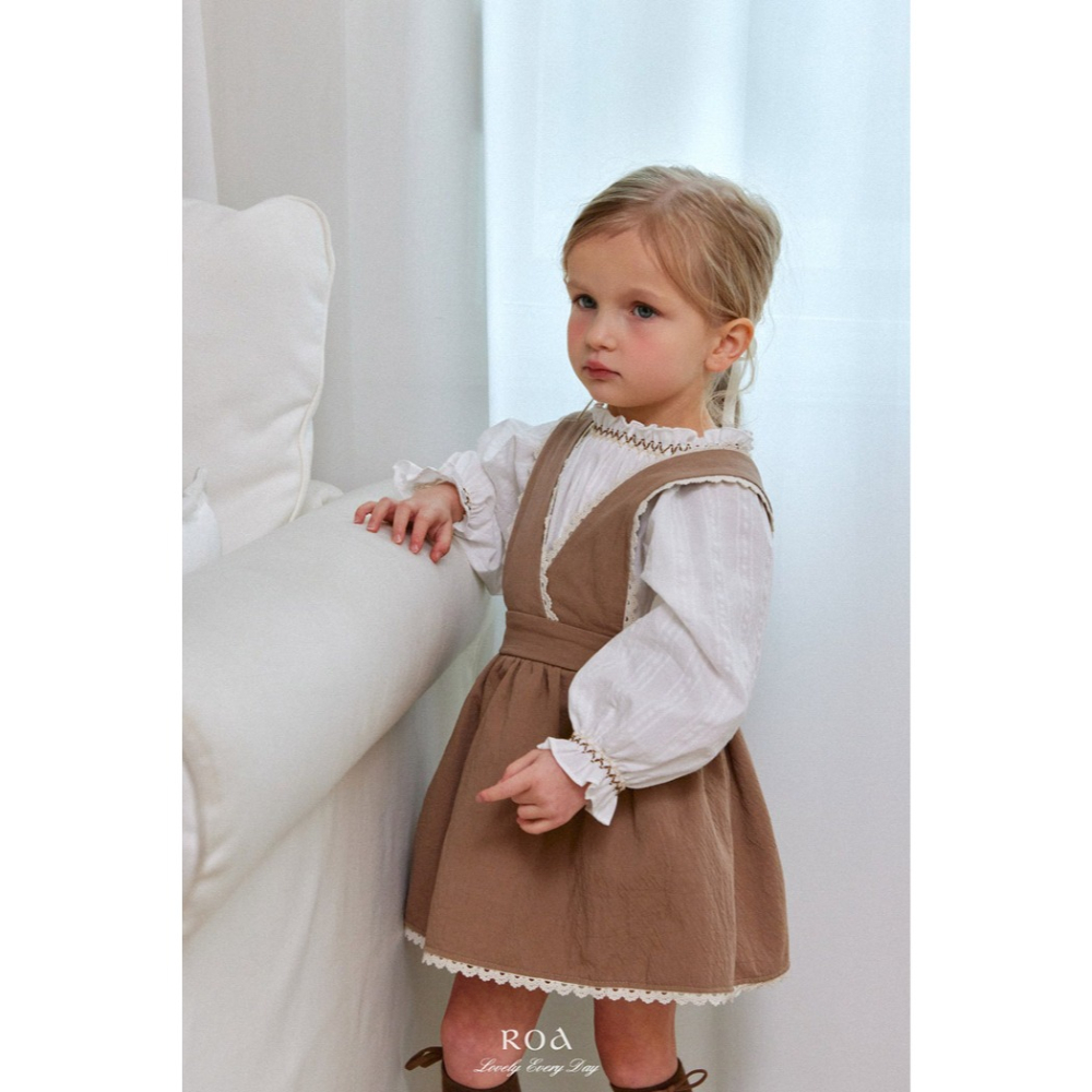 26春 正韓 ROA｜Lovely Every Day｜春日氛圍感 吊帶裙-細節圖4