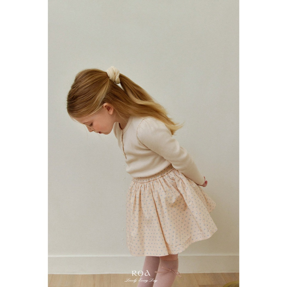 26春 正韓 ROA｜Lovely Every Day｜小碎花日常澎澎裙-細節圖6