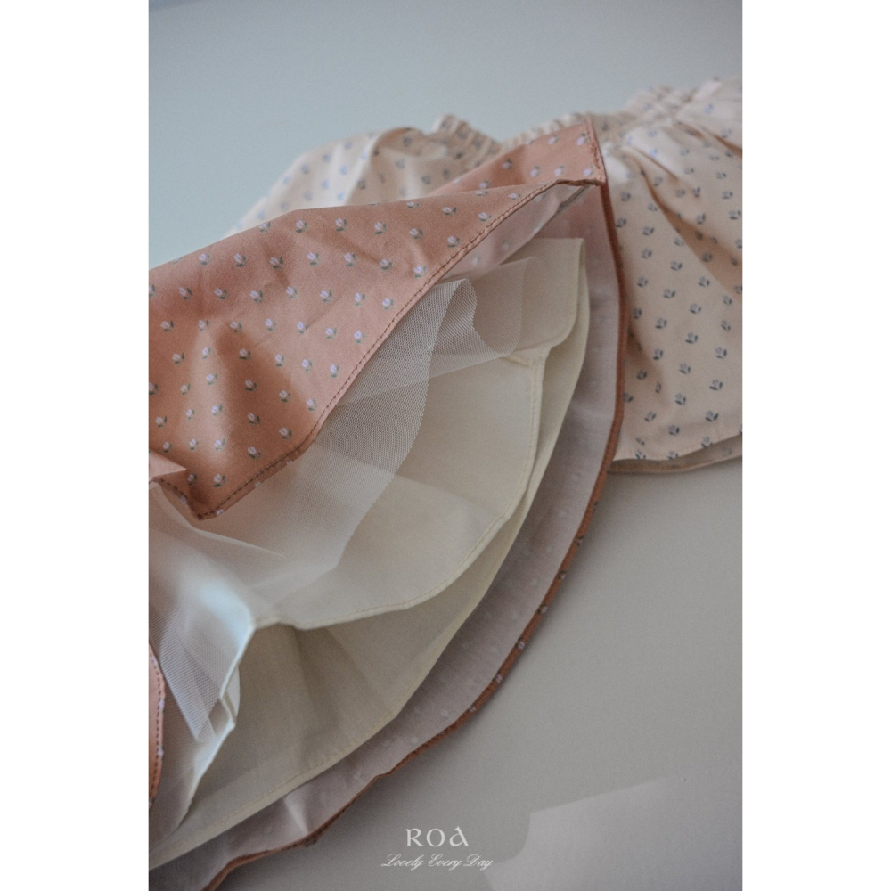 26春 正韓 ROA｜Lovely Every Day｜小碎花日常澎澎裙-細節圖9