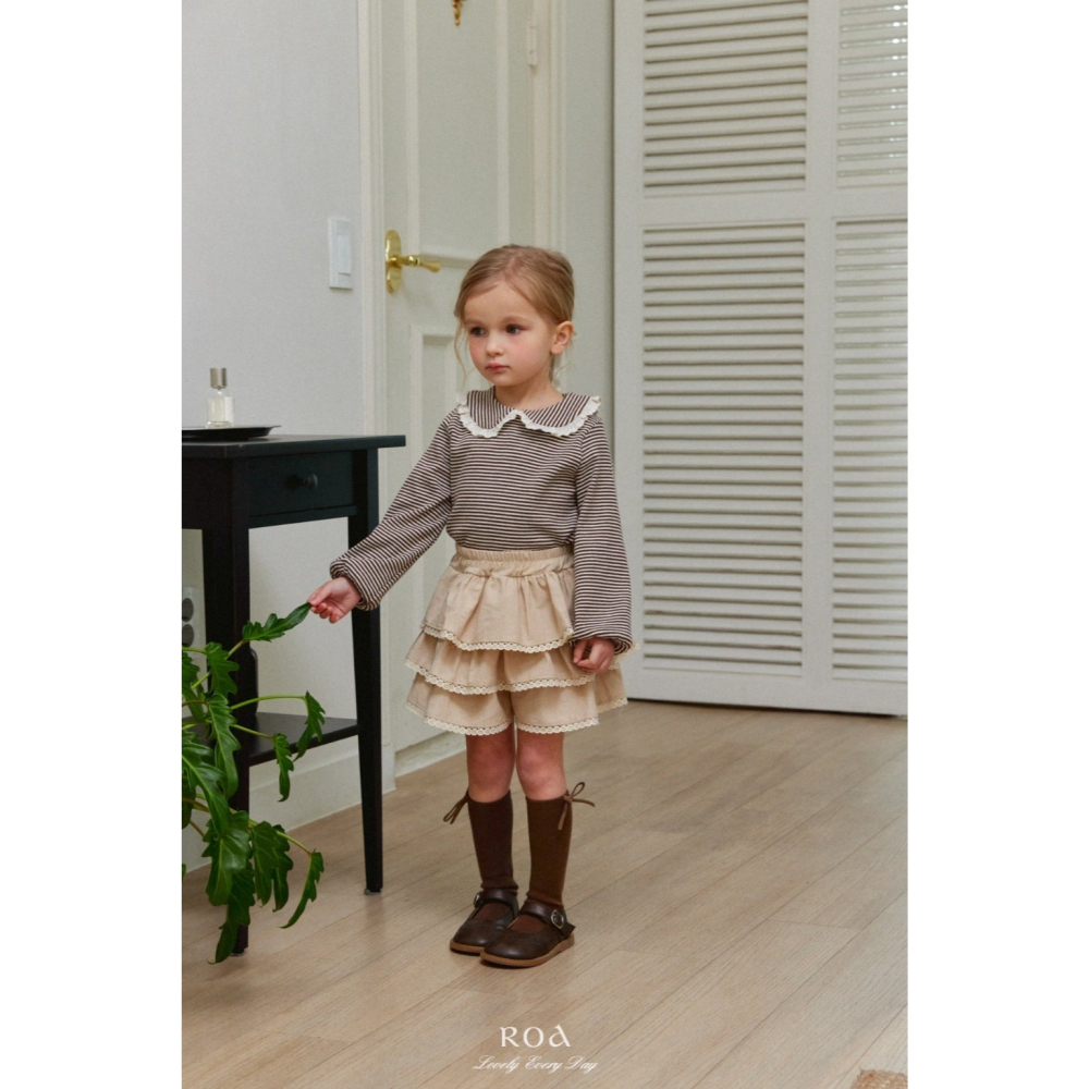 26春 正韓 ROA｜Lovely Every Day｜春日感 多層次褲裙-細節圖4