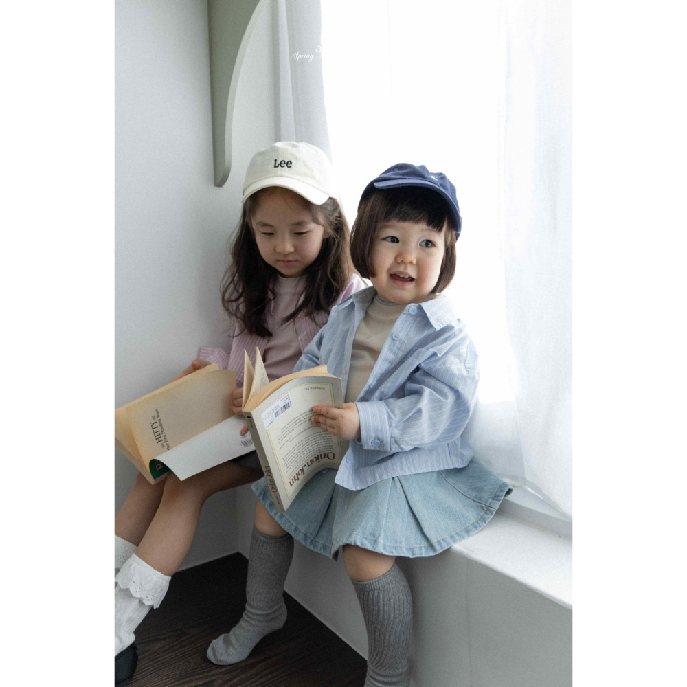 26春 正韓 ALADIN｜Gentle Days 學院風牛仔短裙-細節圖7