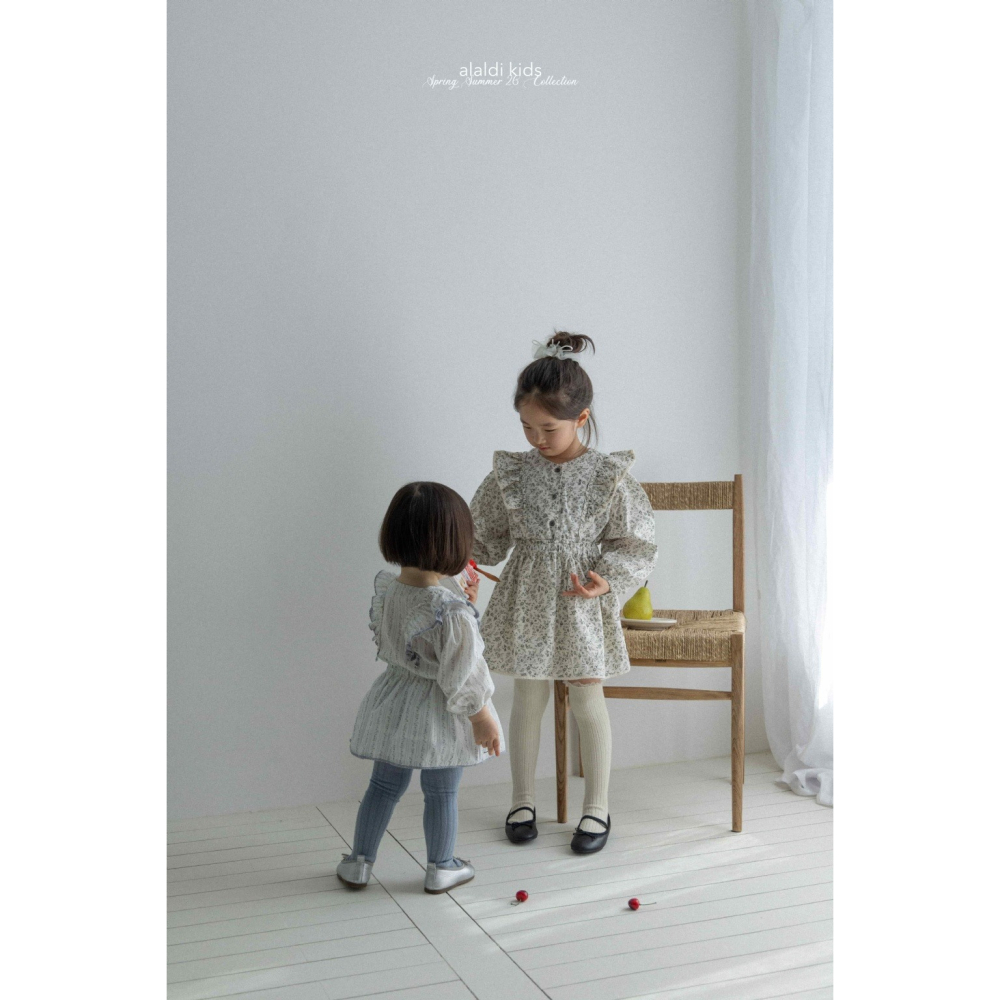 26春 正韓 ALADIN｜Gentle Days 春日小碎花 上衣/裙（可分開購買）-細節圖5