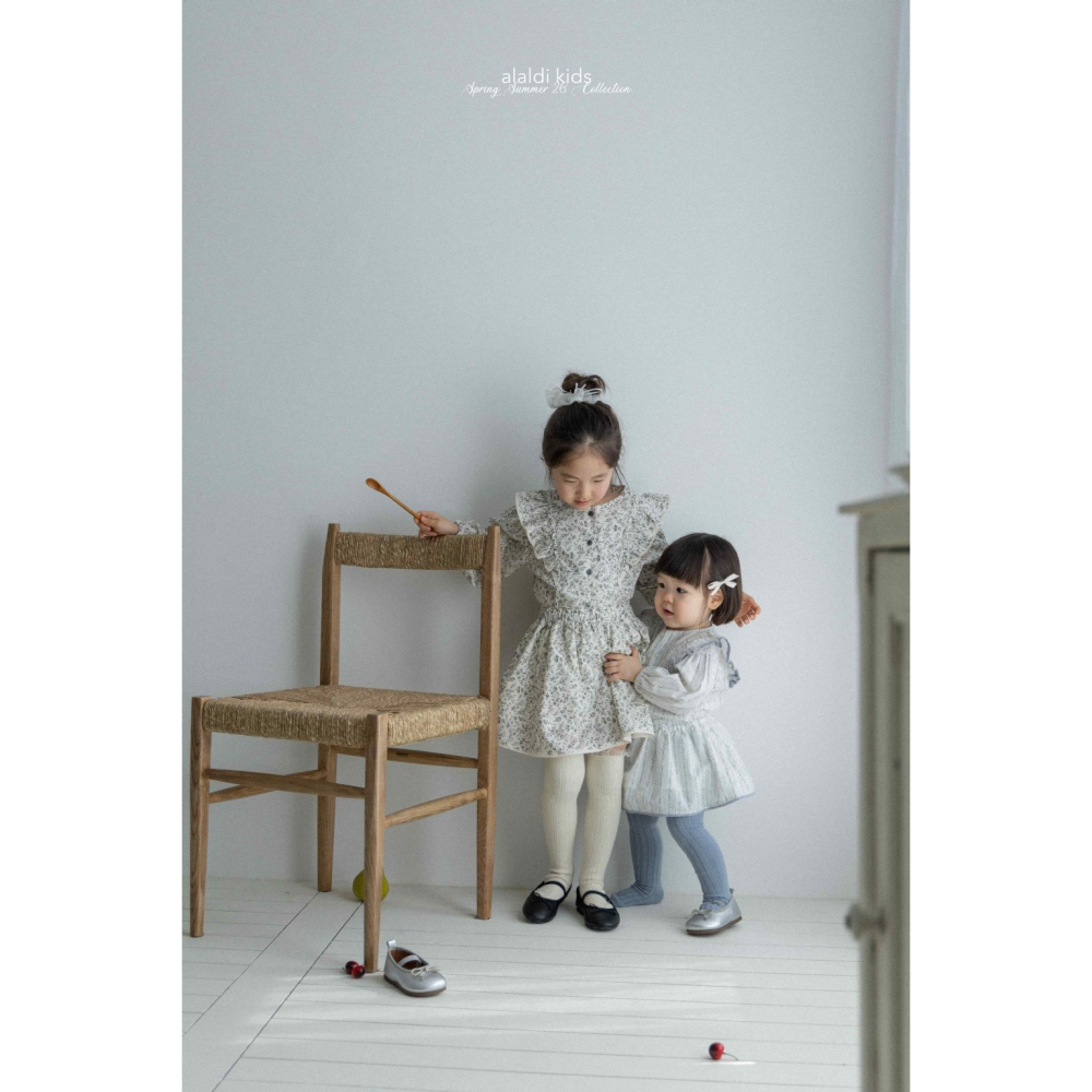 26春 正韓 ALADIN｜Gentle Days 春日小碎花 上衣/裙（可分開購買）-細節圖6