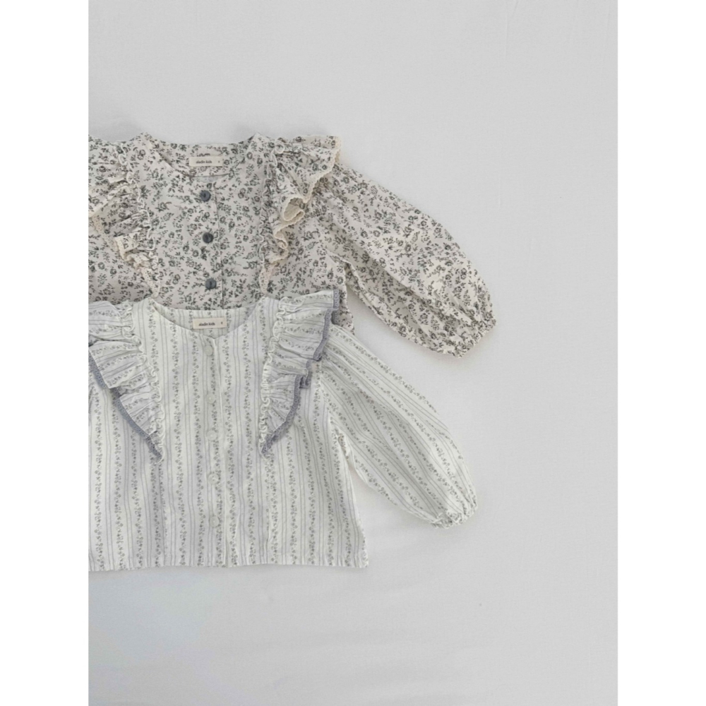 26春 正韓 ALADIN｜Gentle Days 春日小碎花 上衣/裙（可分開購買）-細節圖8