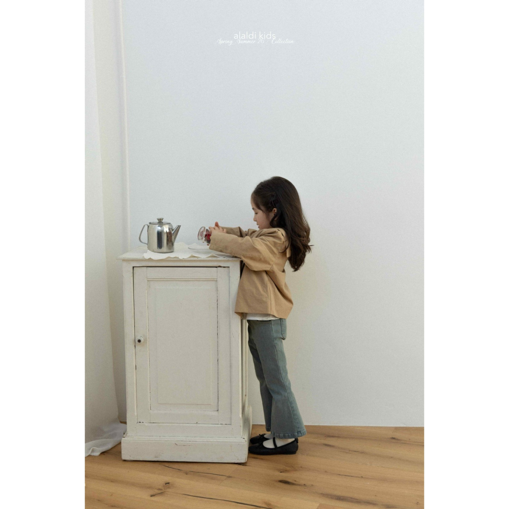 26春 正韓 ALADIN｜Gentle Days 靴型牛仔褲-細節圖3