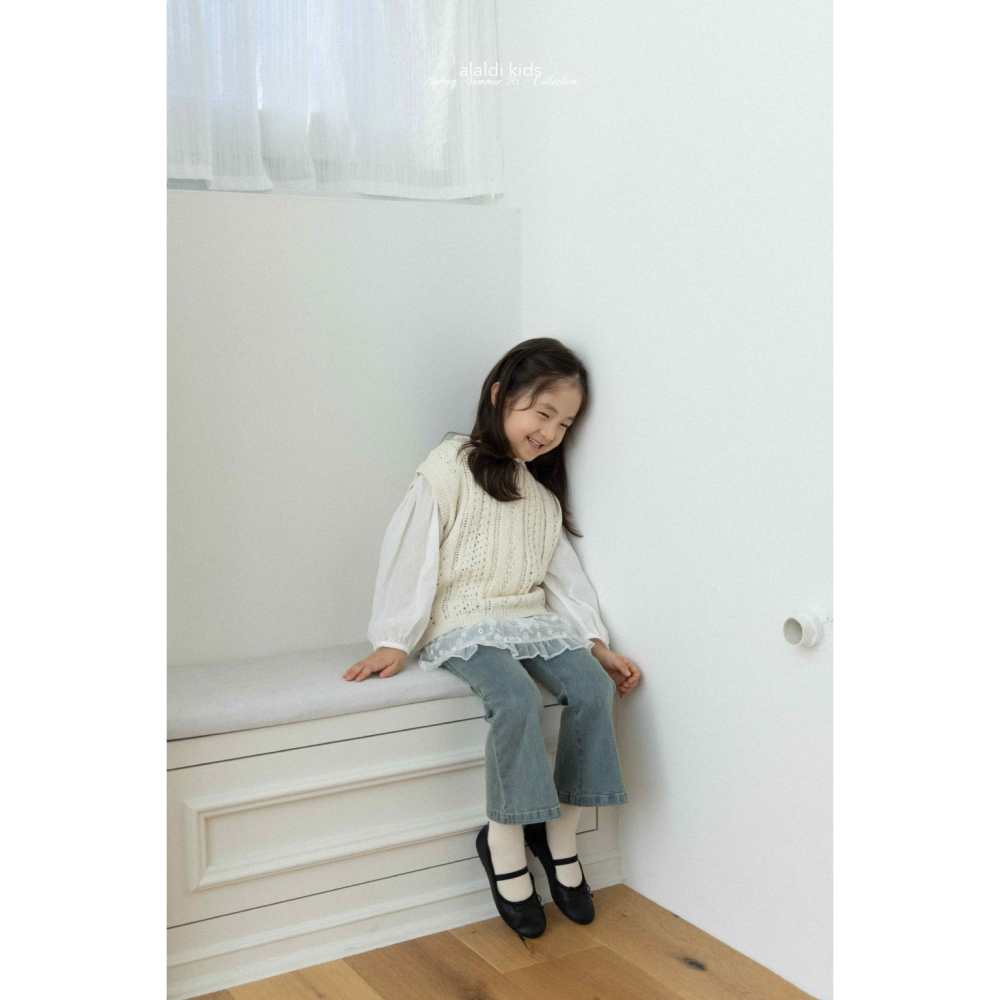 26春 正韓 ALADIN｜Gentle Days 靴型牛仔褲-細節圖5