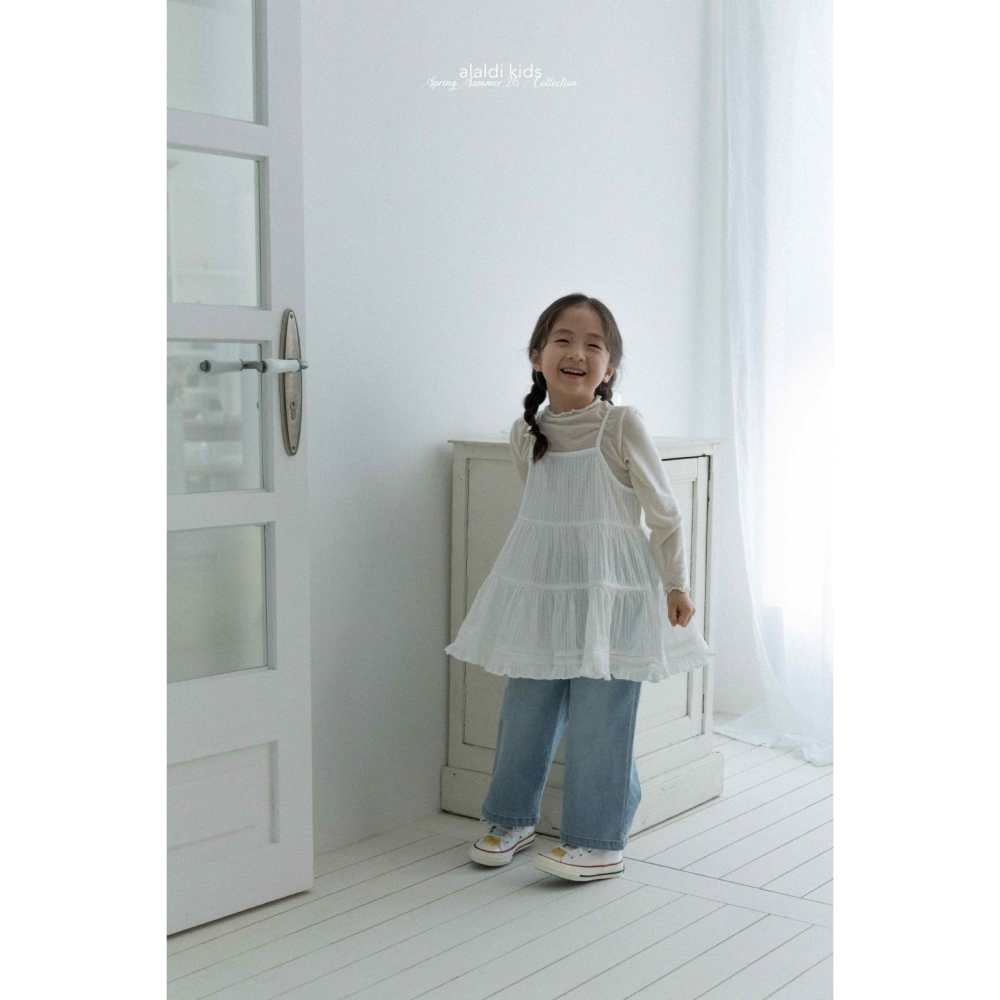 26春 正韓 ALADIN｜Gentle Days 經典款 直筒牛仔褲-細節圖2