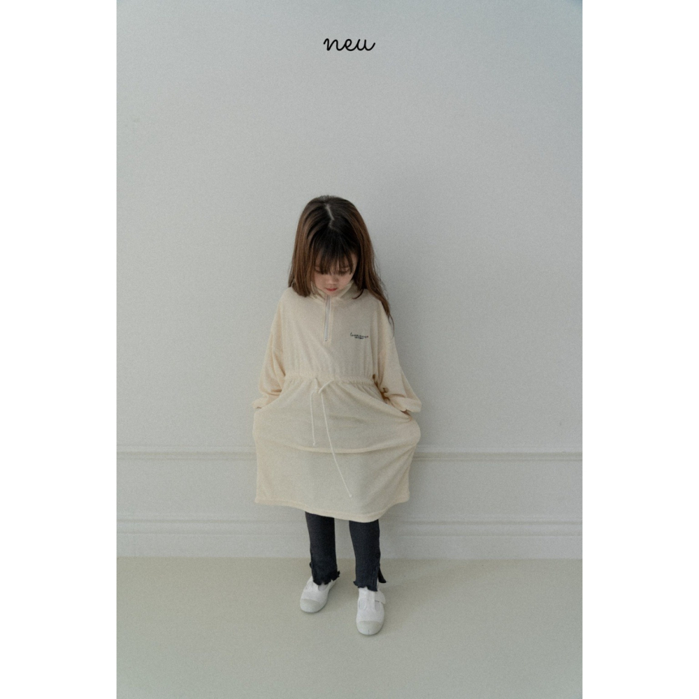 26春 正韓 neu｜Little Vintage 可開釦 坑條內搭褲  白/灰/黑-細節圖9