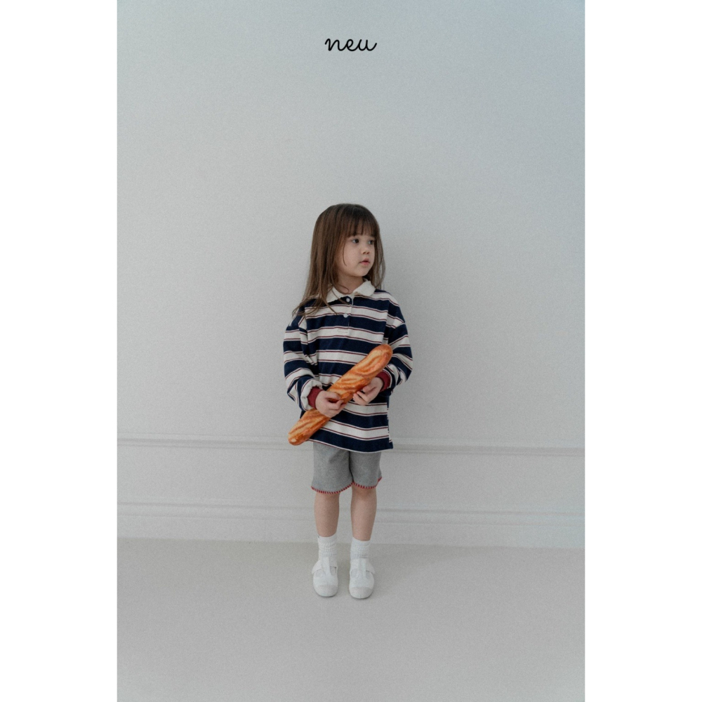 26春 正韓 neu｜Little Vintage 車邊小細節五分褲  白/灰/橄欖綠。大推 自留款-細節圖4