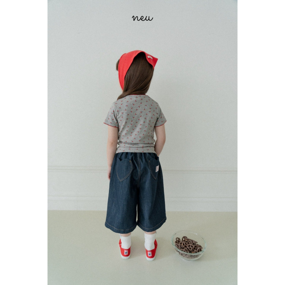 26春 正韓 neu｜Little Vintage  基本款百搭 七分寬褲-細節圖3