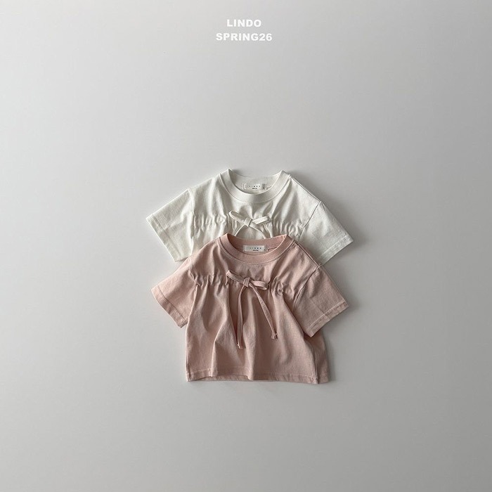 26春 正韓 LINDO｜Soft Bloom 可調節蝴蝶結上衣-細節圖2