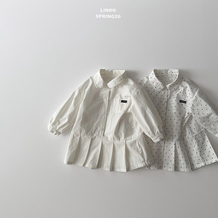 26春 正韓 LINDO｜Soft Bloom 連身百褶裙-細節圖4