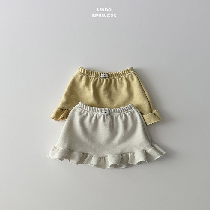 26春 正韓 LINDO｜Soft Bloom 荷葉邊短裙-細節圖2