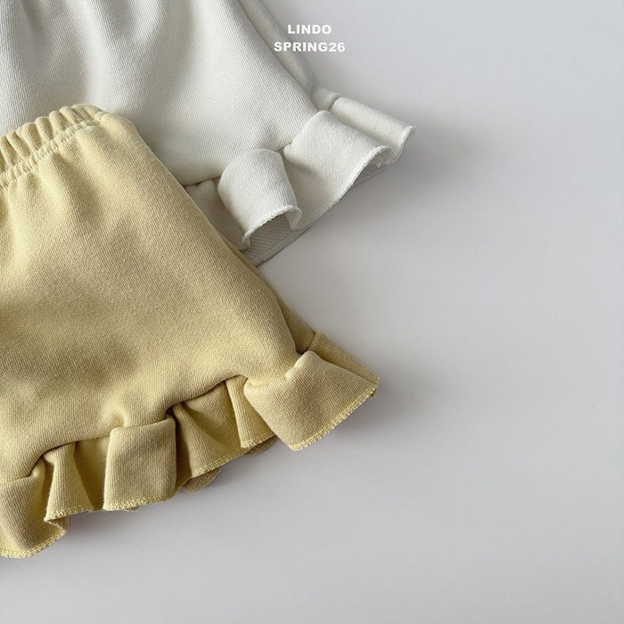 26春 正韓 LINDO｜Soft Bloom 荷葉邊短裙-細節圖4