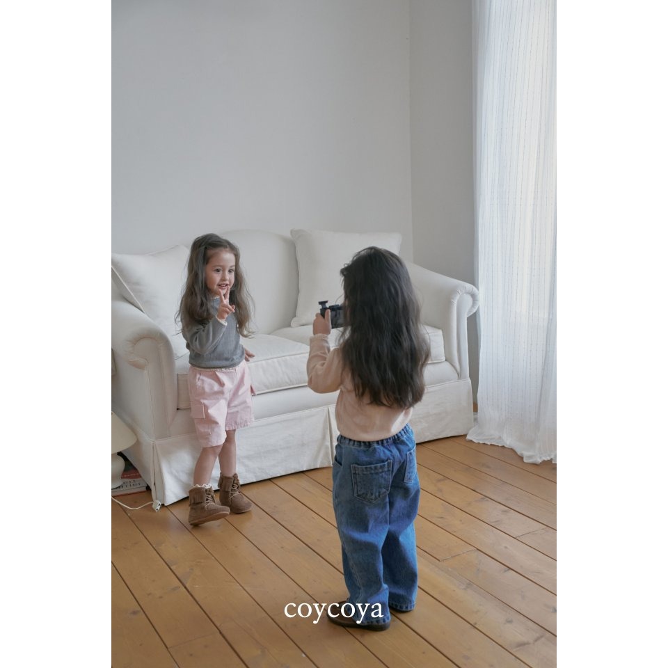 26春 正韓 COYCOYA｜Soft Lounge  百慕達工裝褲-細節圖4