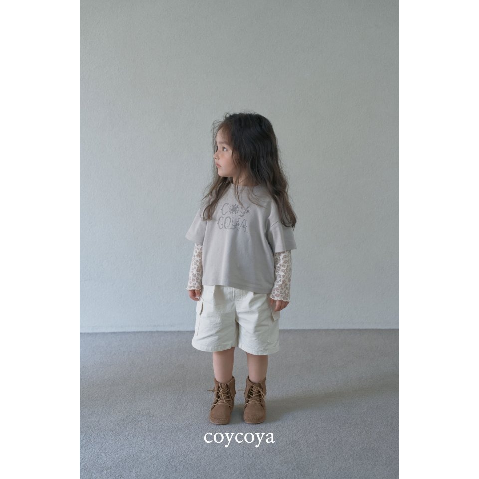 26春 正韓 COYCOYA｜Soft Lounge  百慕達工裝褲-細節圖8