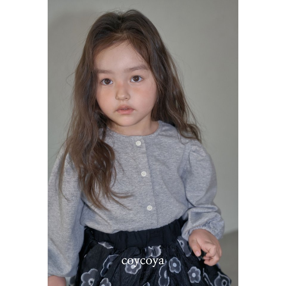 26春 正韓 COYCOYA｜Soft Lounge  抓皺澎澎袖上衣-細節圖2