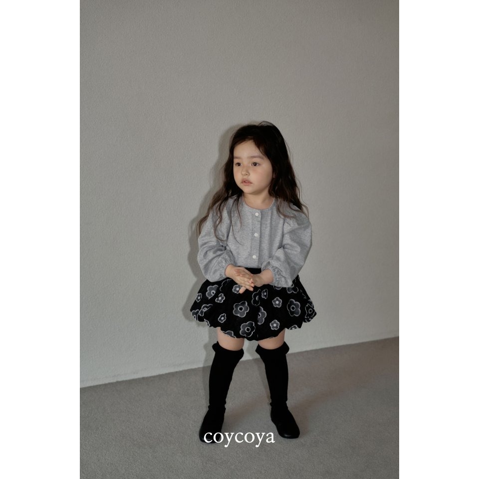 26春 正韓 COYCOYA｜Soft Lounge  抓皺澎澎袖上衣-細節圖4