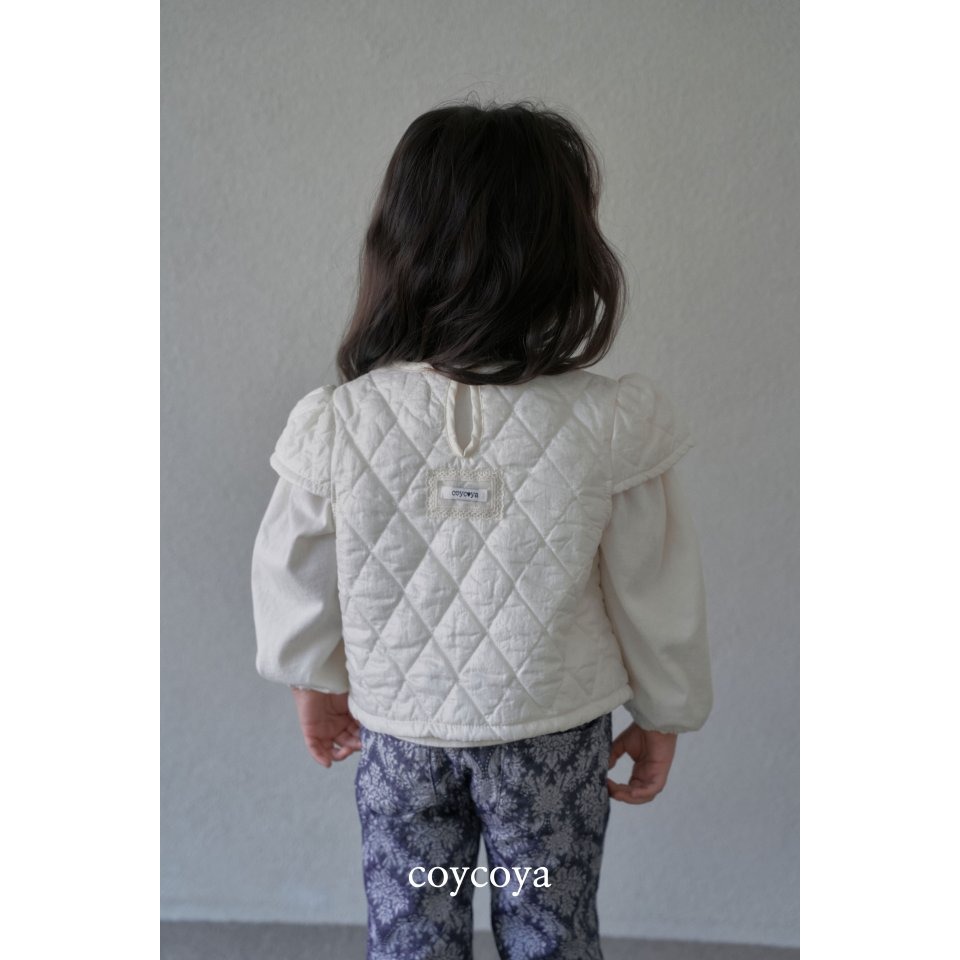 26春 正韓 COYCOYA｜Soft Lounge  抓皺澎澎袖上衣-細節圖5
