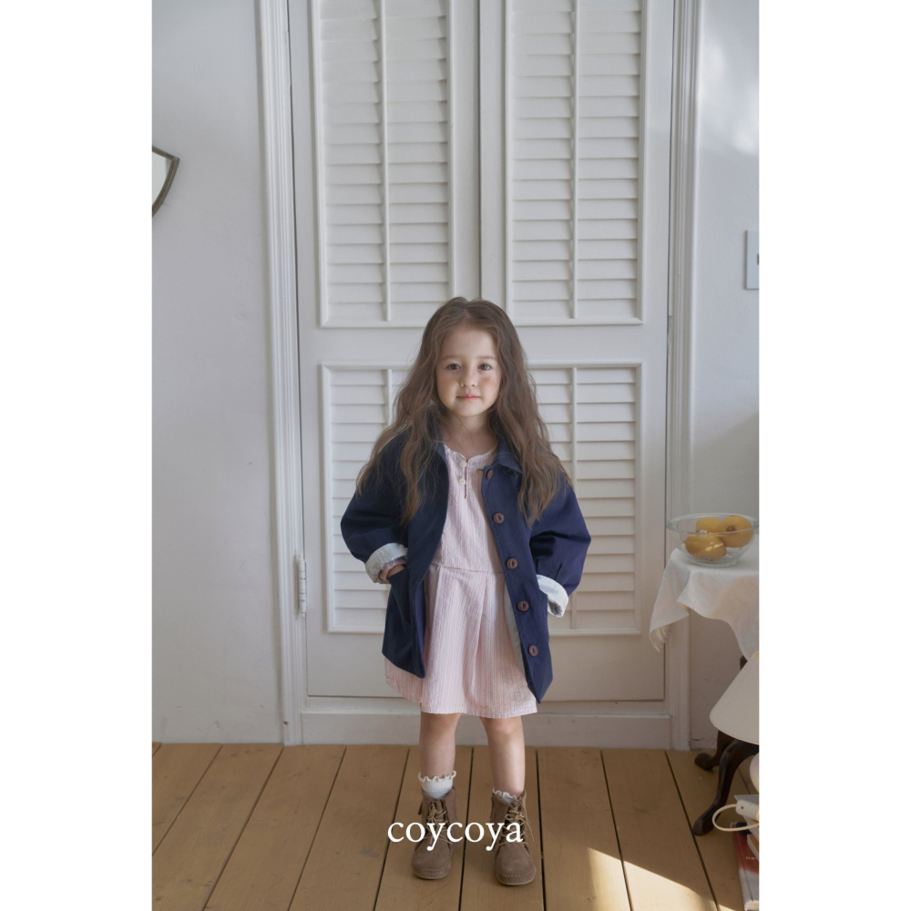 26春 正韓 COYCOYA｜Soft Lounge 經典風衣外套-細節圖3