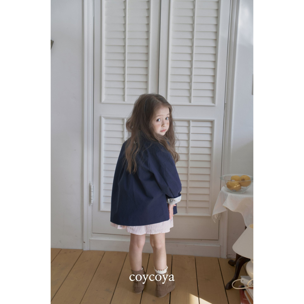 26春 正韓 COYCOYA｜Soft Lounge 經典風衣外套-細節圖5