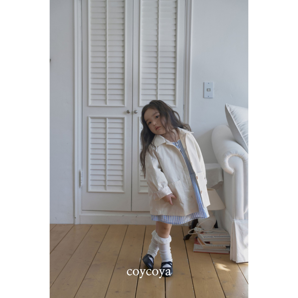 26春 正韓 COYCOYA｜Soft Lounge 經典風衣外套-細節圖8