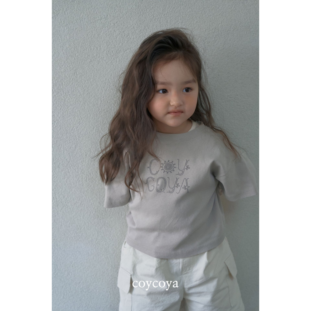 26春 正韓 COYCOYA｜Soft Lounge 復古短袖Ｔ恤-細節圖2