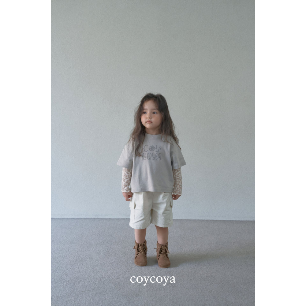 26春 正韓 COYCOYA｜Soft Lounge 復古短袖Ｔ恤-細節圖3