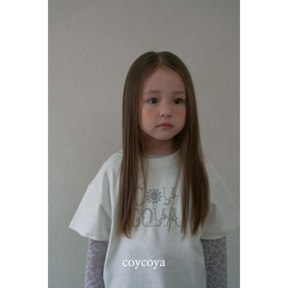 26春 正韓 COYCOYA｜Soft Lounge 復古短袖Ｔ恤-細節圖7