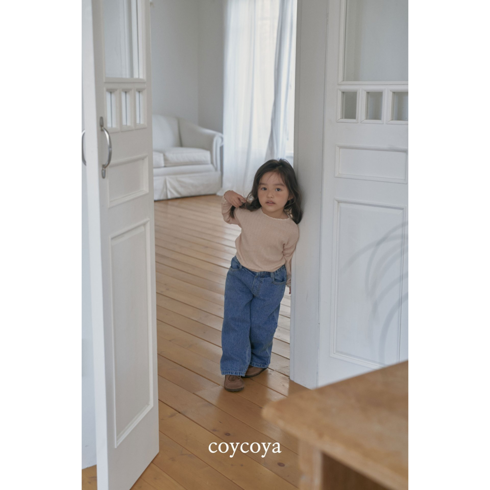 26春 正韓 COYCOYA｜Soft Lounge 蕾絲滾邊上衣-細節圖6