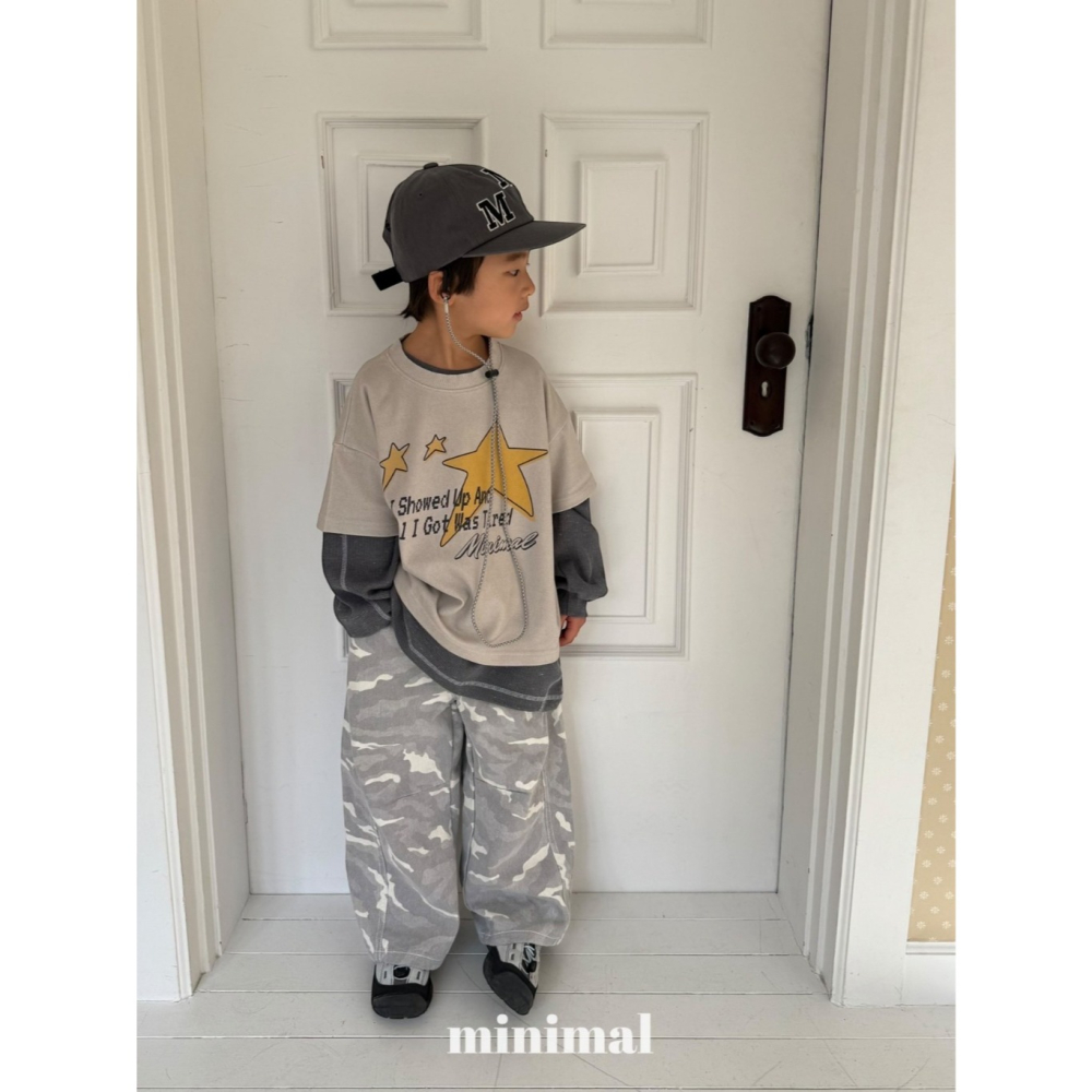 26春 正韓 Minimal Urban Minimal ｜美式 迷彩寬褲-細節圖2