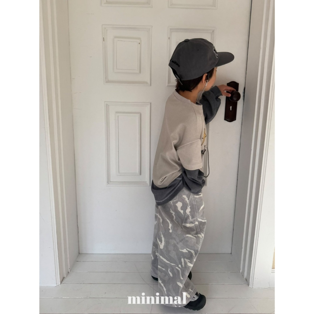 26春 正韓 Minimal Urban Minimal ｜美式 迷彩寬褲-細節圖3