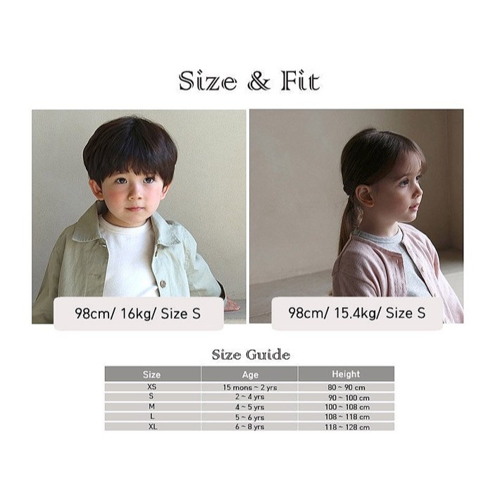 26春 正韓 DISCOBONBON｜Petit Classic｜經典色牛仔外套-細節圖10