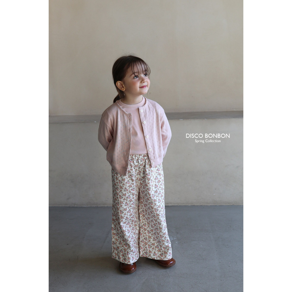 26春 正韓 DISCOBONBON｜Petit Classic｜針織開襟外套-細節圖3