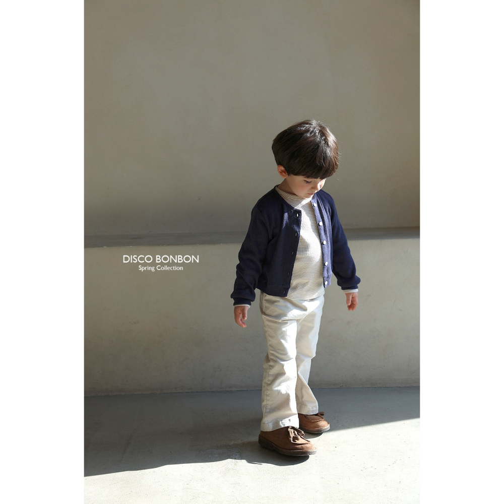 26春 正韓 DISCOBONBON｜Petit Classic｜針織開襟外套-細節圖8