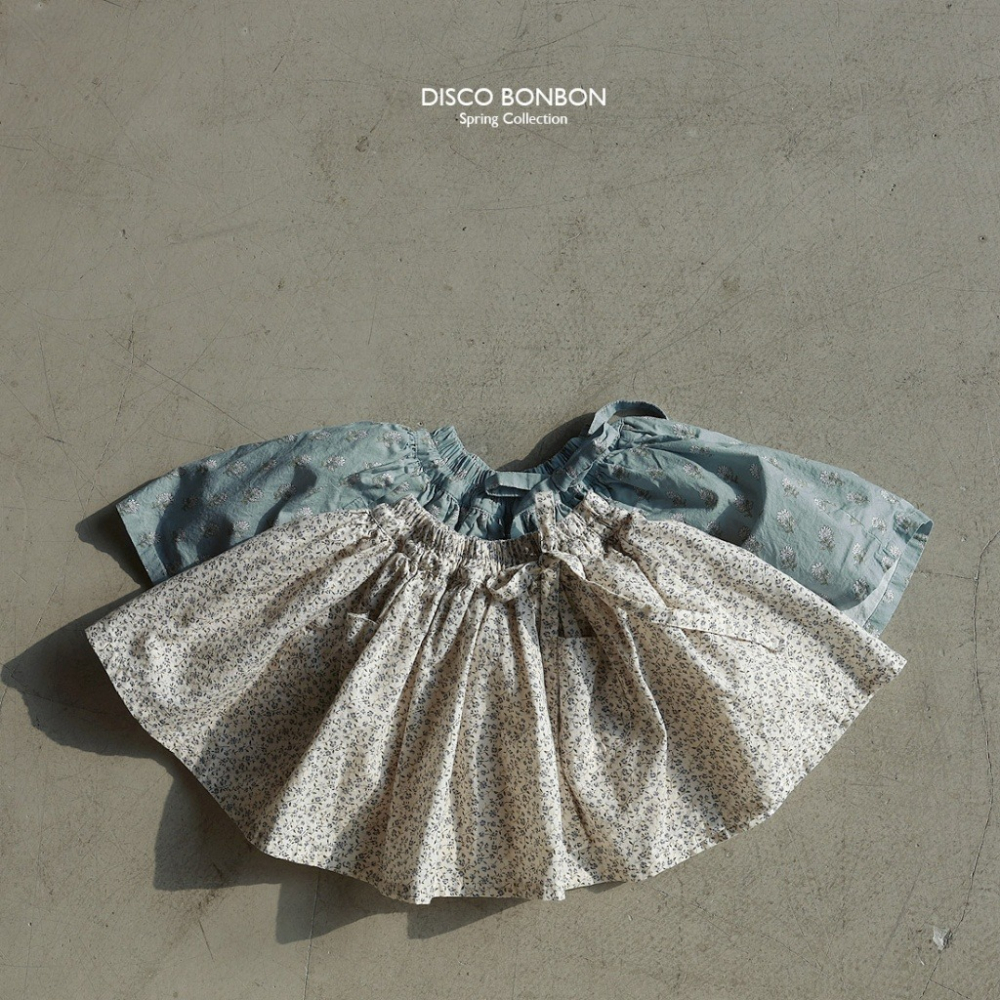 26春 正韓 DISCOBONBON｜Petit Classic｜法式碎花裙-細節圖2