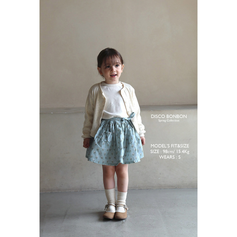 26春 正韓 DISCOBONBON｜Petit Classic｜法式碎花裙-細節圖3